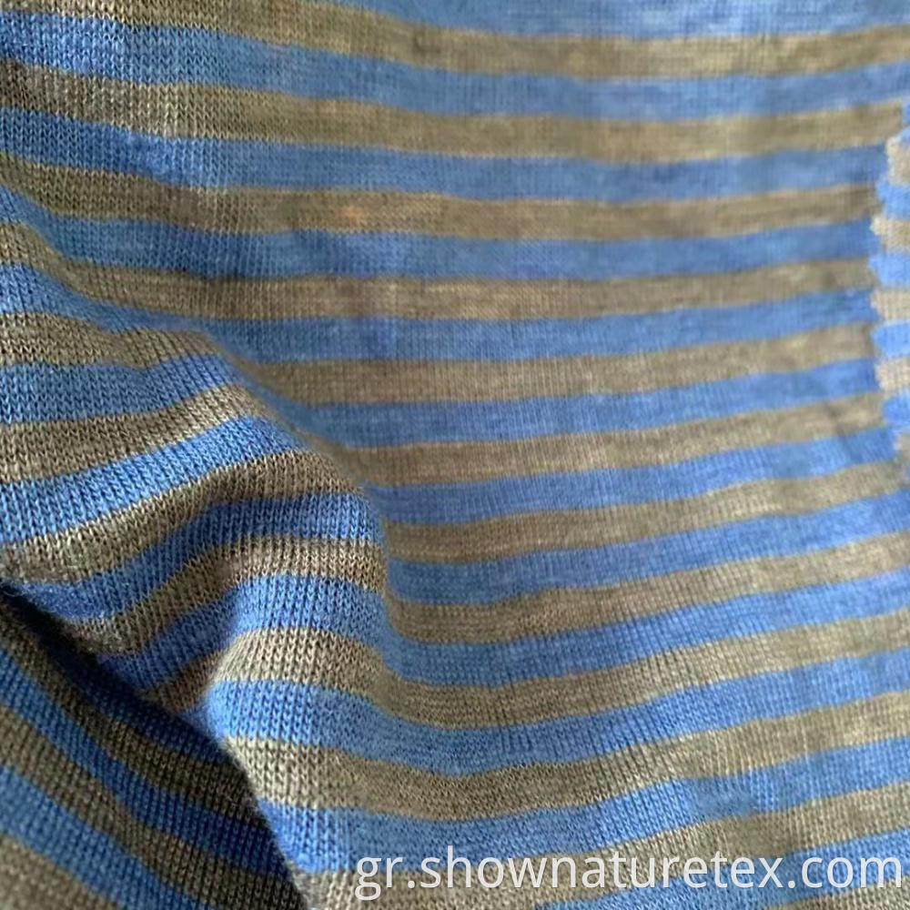 Stripe Linen Shirt Fabric